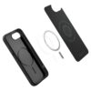 coque iphone 16e / 17e liquid air spigen noir mat