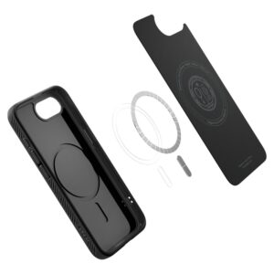 coque iphone 16e / 17e liquid air spigen noir mat