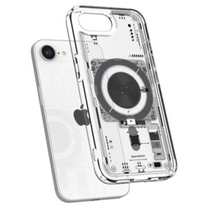 coque iphone 16e / 17e ultra hybrid spigen noir