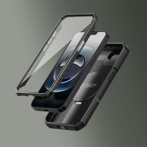 coque iphone 16e / 17e tech protect noir
