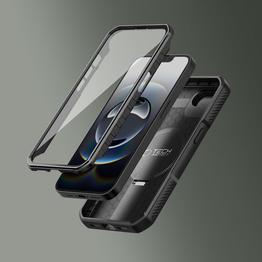 coque iphone 16e / 17e tech protect noir