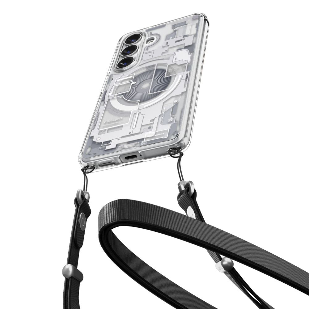 coque samsung galaxy s26+ ultra hybrid spigen blanc