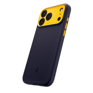 coque iphone 17 pro max nano pop mag spigen bleu marine