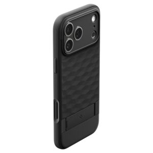coque iphone 17 pro max spigen noir mat