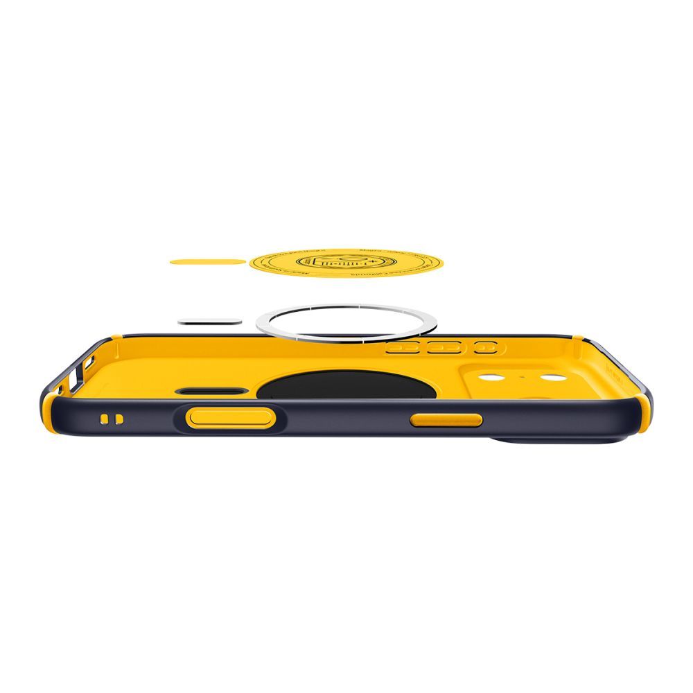 coque iphone 17 pro max nano pop spigen bleu marine