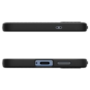 coque samsung galaxy s25 liquid air spigen noir mat