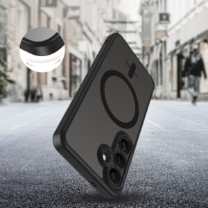 coque samsung galaxy s25 magcam tech protect noir mat