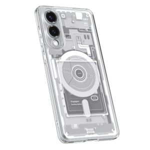 coque samsung galaxy s25 ultra hybrid spigen blanc