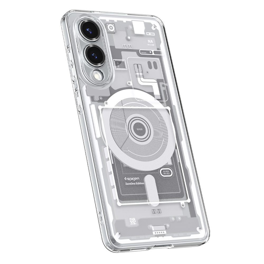 coque samsung galaxy s25 ultra hybrid spigen blanc