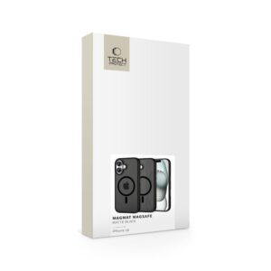 coque iphone 16 magmat tech protect noir mat