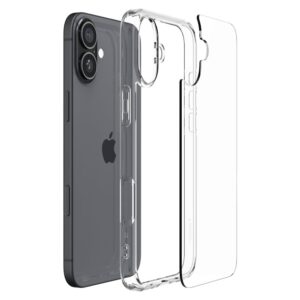 coque iphone 16 ultra hybrid spigen transparent