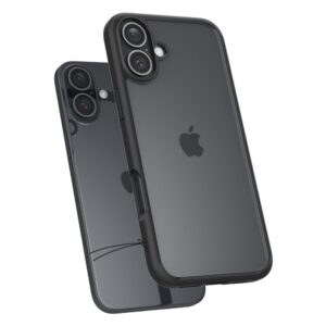 coque iphone 16 ultra hybrid spigen noir mat