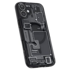 coque iphone 16 ultra hybrid spigen noir