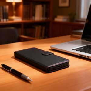 coque wallet pour samsung galaxy s26 ultra tech protect noir/rouge