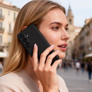 coque smart wallet pour samsung galaxy s26 ultra tech protect noir mat