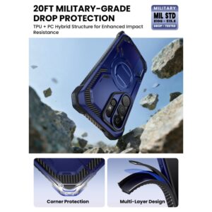 coque iblsn armorbox clip magsafe pour samsung galaxy s26 ultra supcase bleu cobalt
