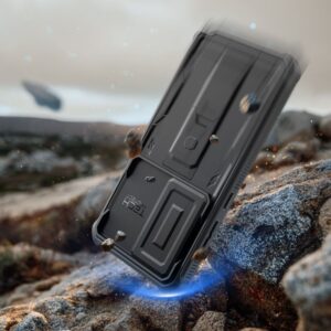coque kevlar cam+ 2 set pour samsung galaxy s26 ultra tech protect noir