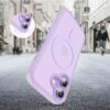 coque magmat magsafe pour iphone 17 tech protect lavande mat
