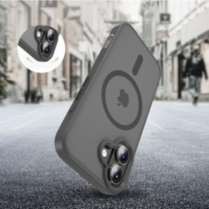 coque magmat magsafe pour iphone 17 tech protect gris crayon mat