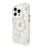 coque iphone 15 pro floral gems magsafe case mate or