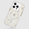 coque iphone 15 pro floral gems magsafe case mate or