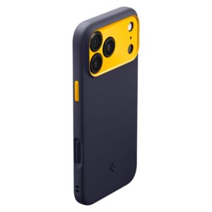 coque nano pop mag magsafe pour iphone 17 pro spigen bleu myrtille