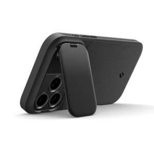 coque optik armor mag magsafe pour iphone 17 pro spigen noir