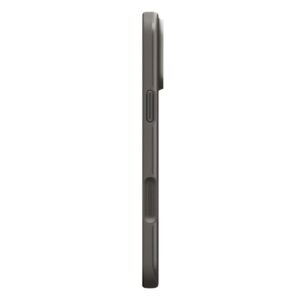 coque thin fit mag magsafe pour iphone 17 pro spigen gris gunmetal