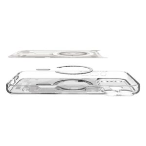coque ultra hybrid mag magsafe pour iphone 17 pro spigen zero one blanc
