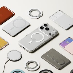 coque fusion magnetic magsafe pour iphone 17 pro ringke transparent