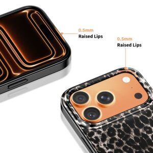 coque lamano magsafe pour iphone 17 pro tech protect léopard