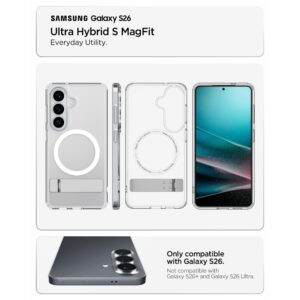 coque samsung galaxy s26 ultra hybrid spigen blanc