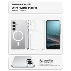 coque samsung galaxy s26 ultra hybrid spigen blanc