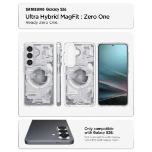 coque samsung galaxy s26 ultra hybrid spigen blanc