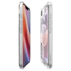 coque iphone 16e / 17e ultra hybrid spigen blanc