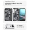 coque ultra hybrid magsafe pour samsung galaxy s26 ultra spigen zero one noir
