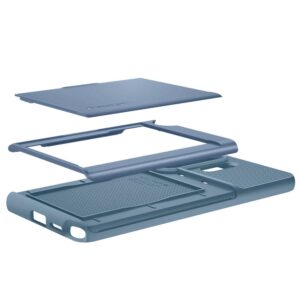 coque slim armor cs pour samsung galaxy s26 ultra spigen bleu clair