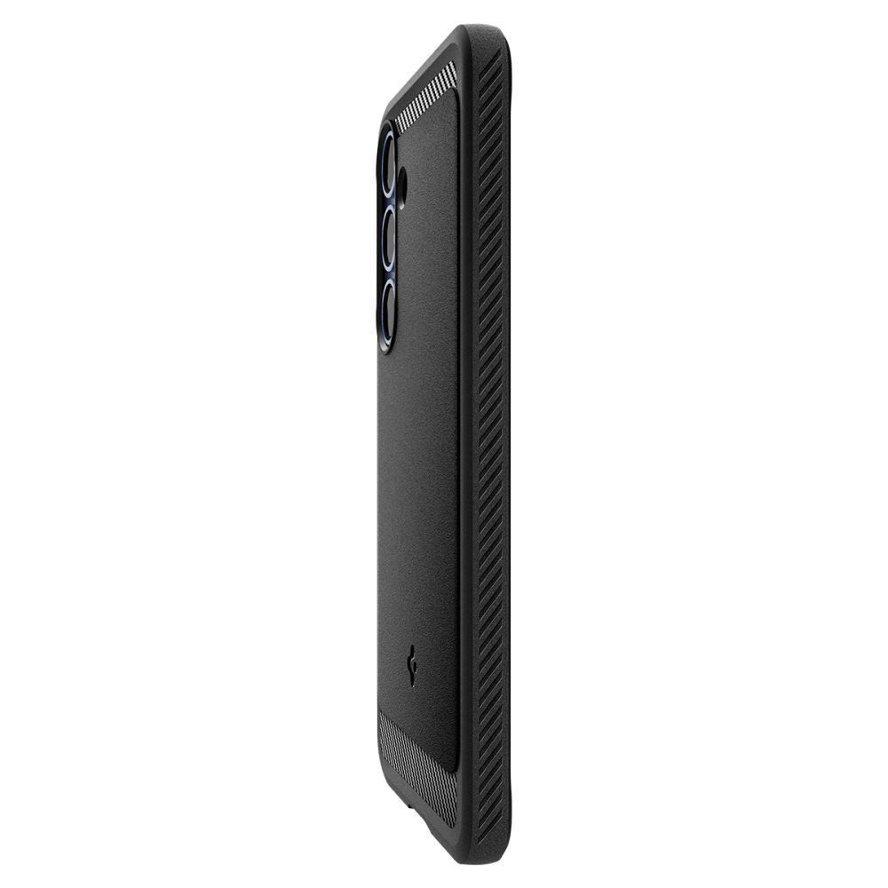 coque samsung galaxy s25 rugged armor spigen noir mat