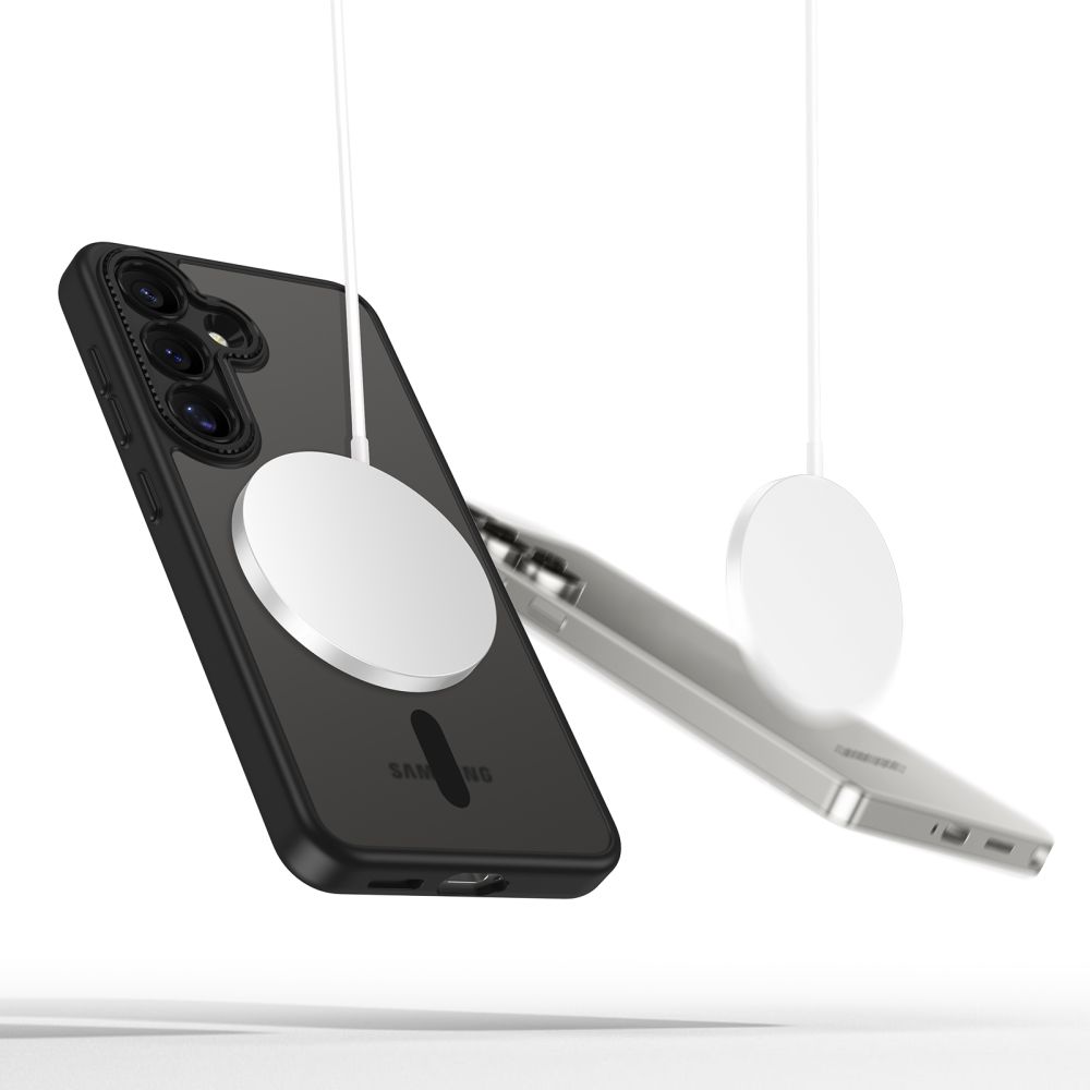 coque samsung galaxy s25 magcam tech protect noir mat