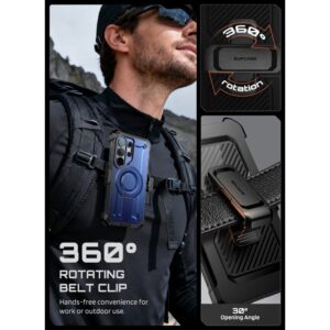 coque unicorn beetle pro 2 set magsafe pour samsung galaxy s26 ultra supcase bleu cobalt