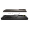 coque samsung galaxy s25 tough armor spigen anthracite