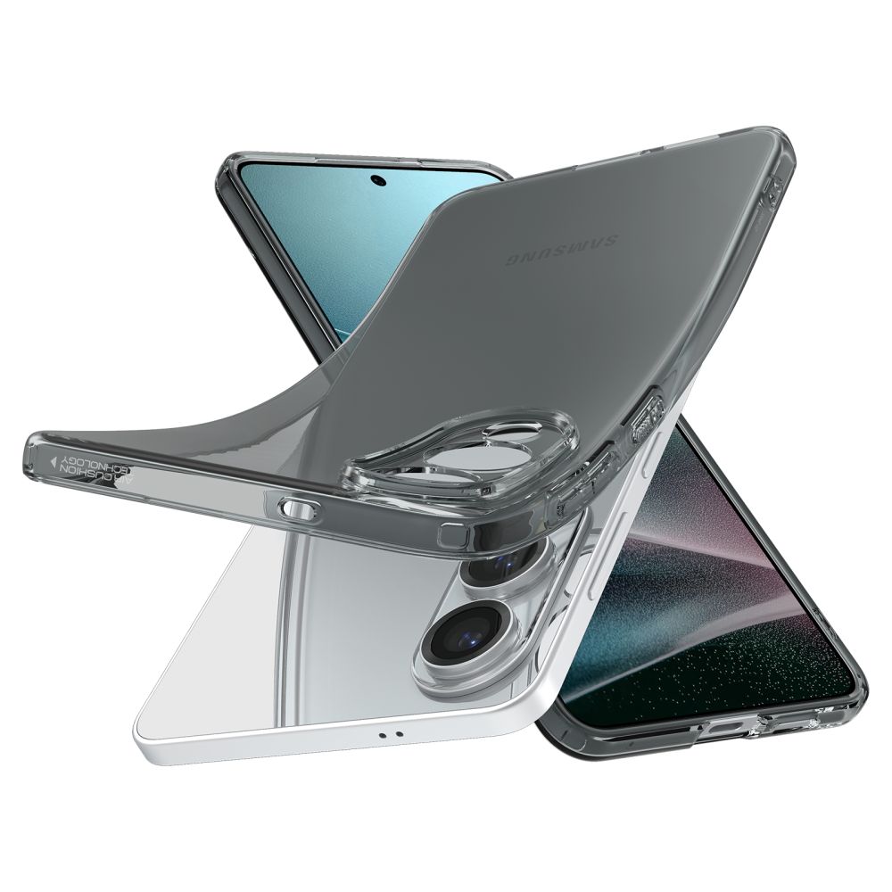 coque samsung galaxy s25 liquid crystal spigen gris