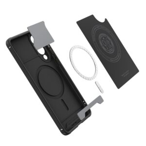 coque samsung galaxy s25 spigen noir mat