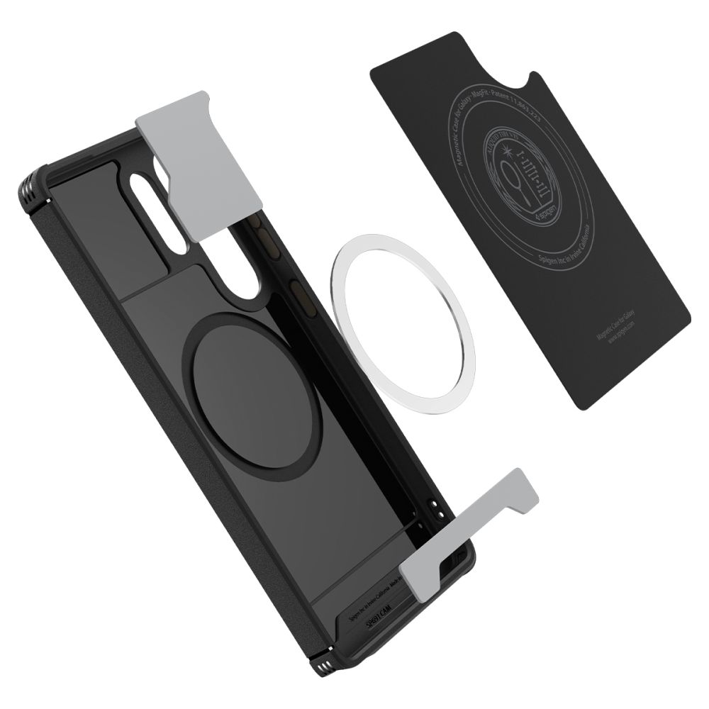 coque samsung galaxy s25 ultra spigen noir mat