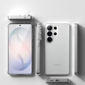 coque fusion pour samsung galaxy s26 ultra ringke transparent mat