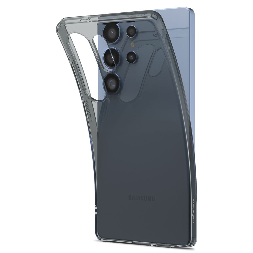coque samsung galaxy s25 ultra liquid crystal spigen gris