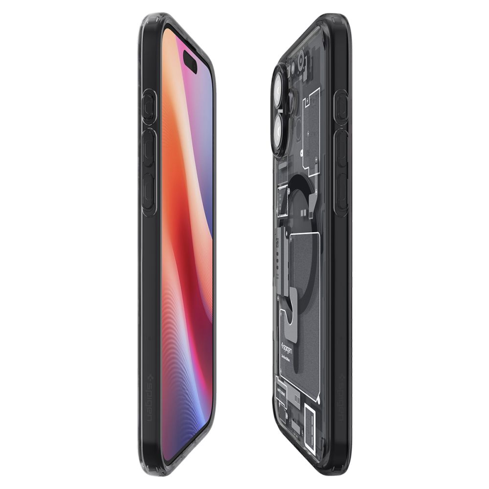coque iphone 16 ultra hybrid spigen noir