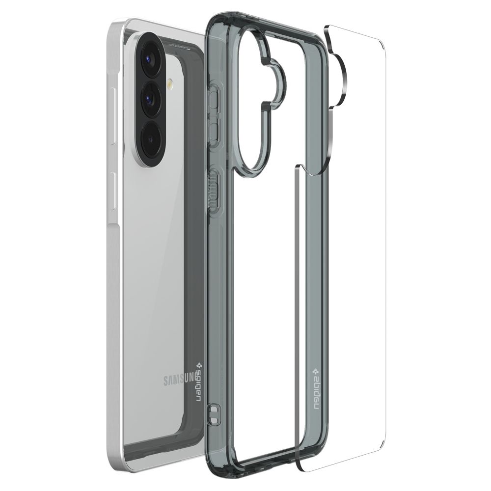 coque samsung galaxy a57 5g spigen ultra hybrid transparent fumé
