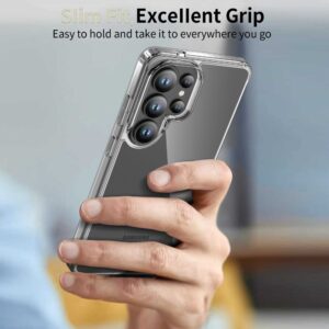 coque flexair hybrid pour samsung galaxy s26 ultra tech protect transparent