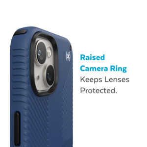 coque iphone 15 plus presidio2 grip magsafe speck bleu côtier